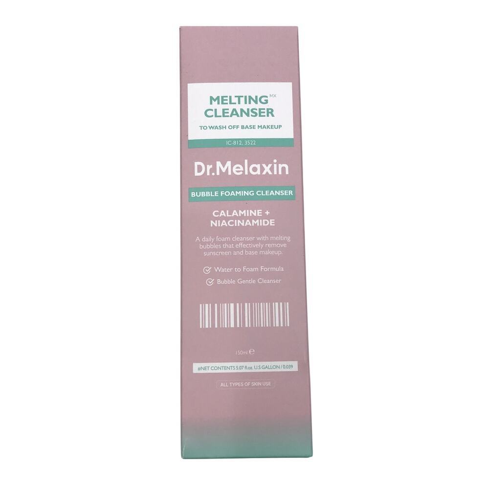 NEW Dr, Melaxin Melting Cleanser 150ml Bubble Foaming Cleanser NIB